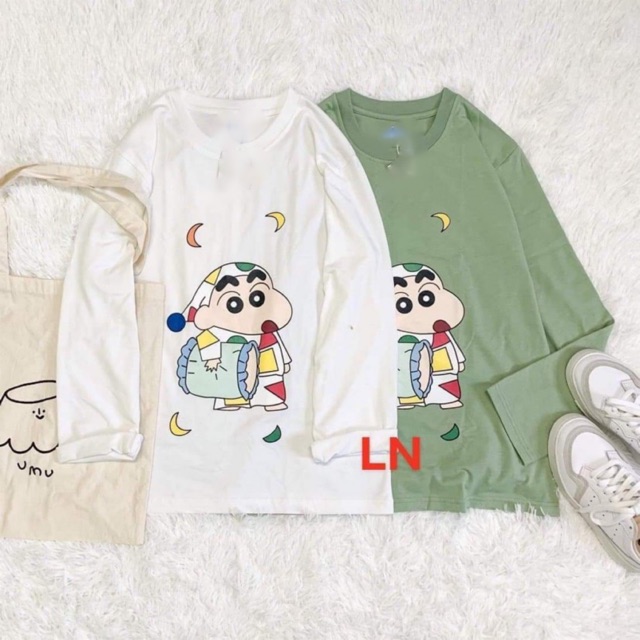Áo hoạt hình ôm gối tay dài LN11