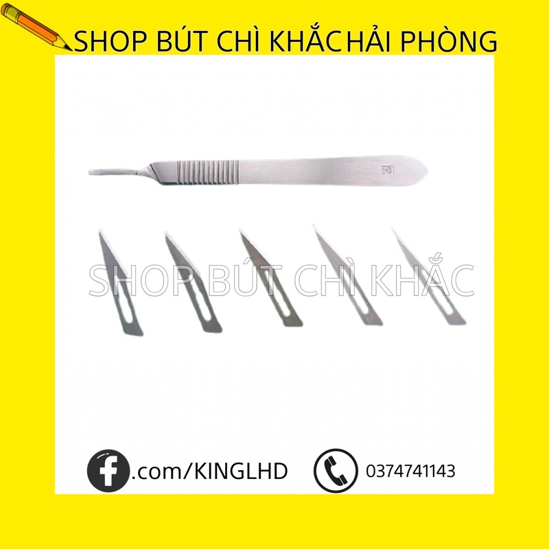 DAO MỔ DOCTOR SỐ 11, CÁN DAO SỐ 3.