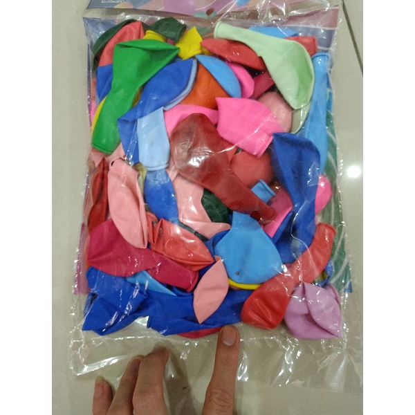 74 quả bóng bay tròn to nhiều màu