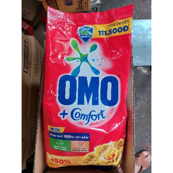 Bột giặt OMO Comfor công nghệ xanh 5,5kg