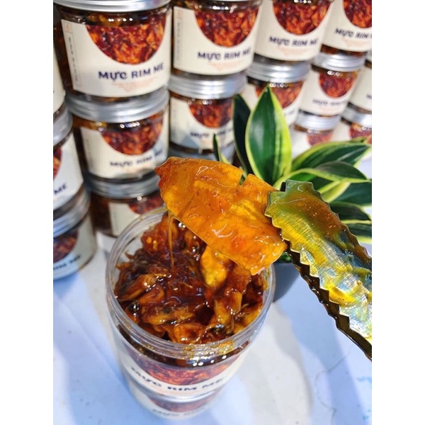 Mực rim me Nha Trang chuẩn mực câu loại ngon hũ 200gram