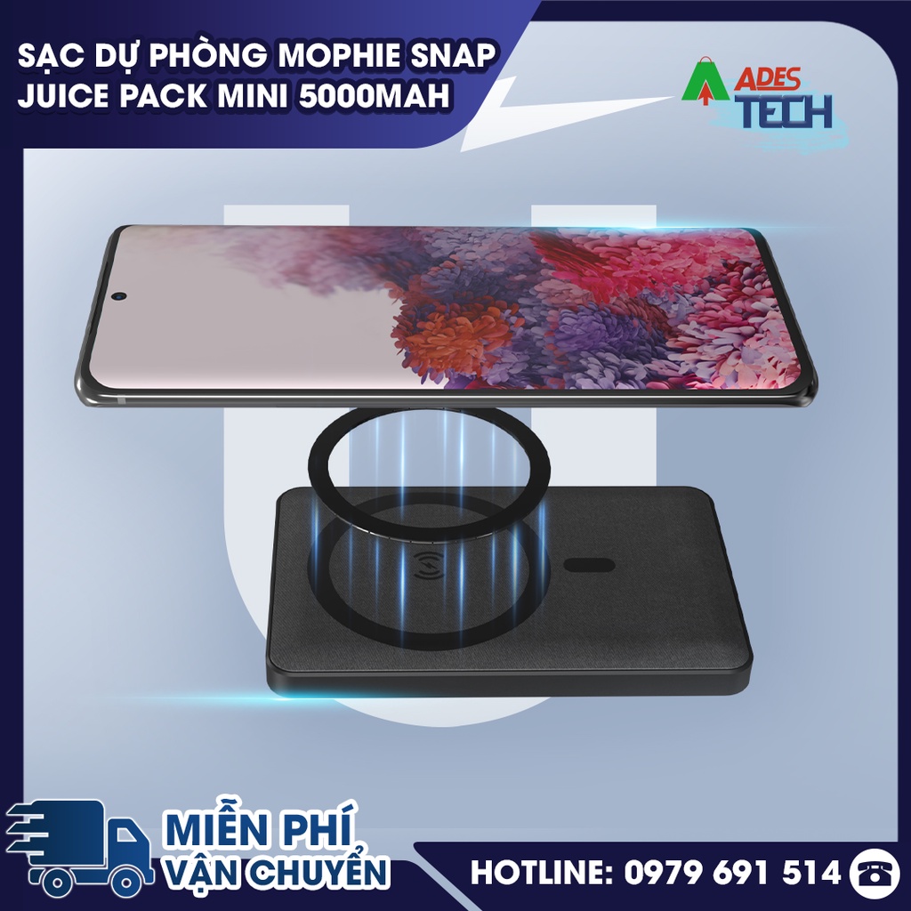 Sạc dự phòng Mophie Snap+ Juice Pack Mini 5000mAh Mới 100% chính hãng