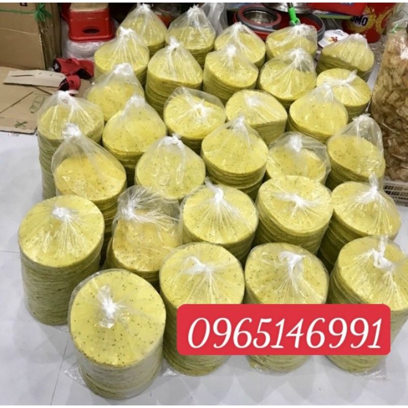 combo 10KG bánh tráng nướng MÈ VÀNG