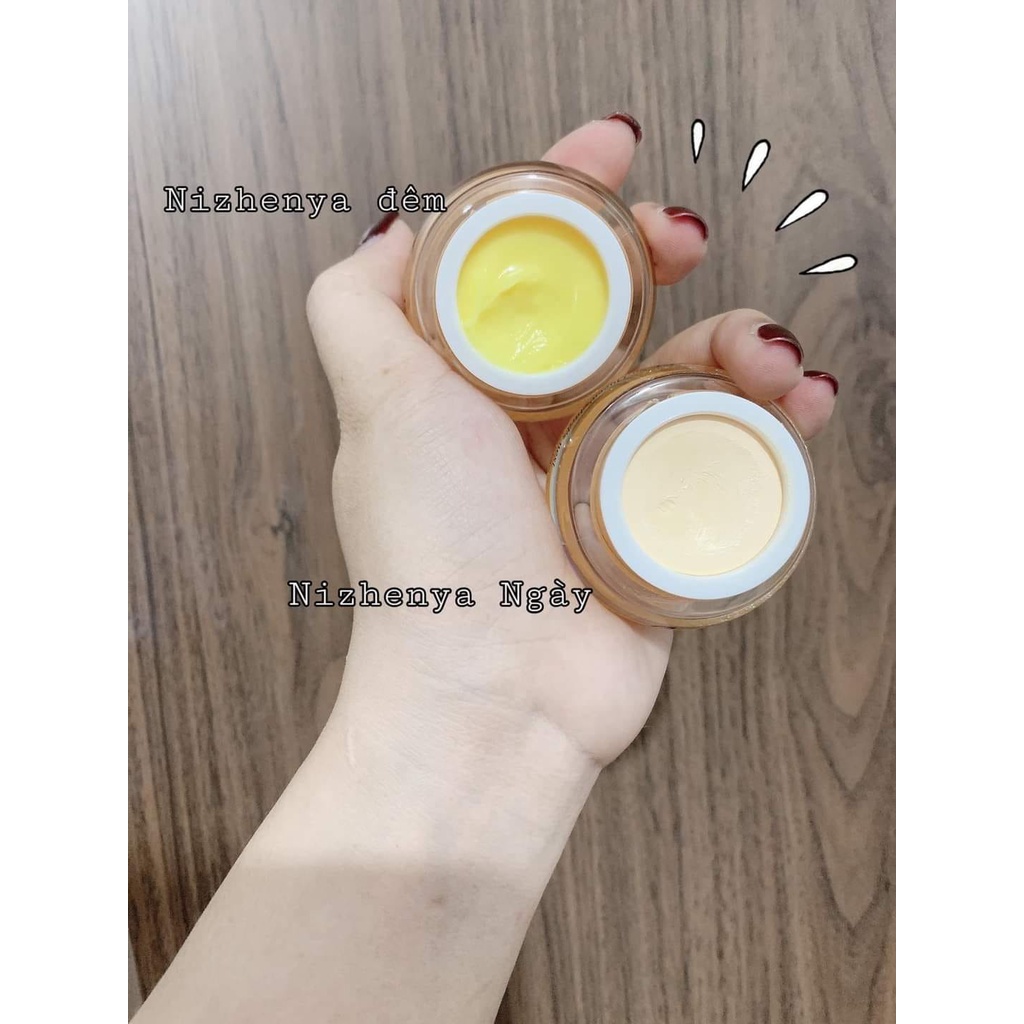 Kem nám, Kem  nizhenya Hàn Quốc ngày đêm xóa nám tàn nhang dưỡng trắng hồng min màng ngăn ngừa mụn