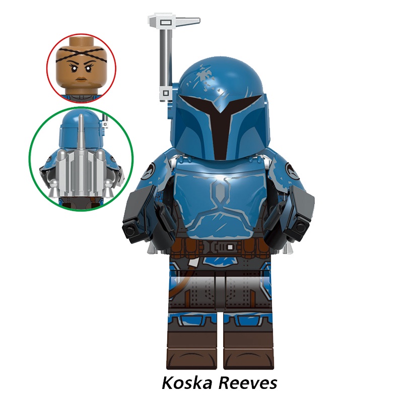 Mô Hình Đồ Chơi Nhân Vật Boba Fett Minifigures Star War Moff Gideon