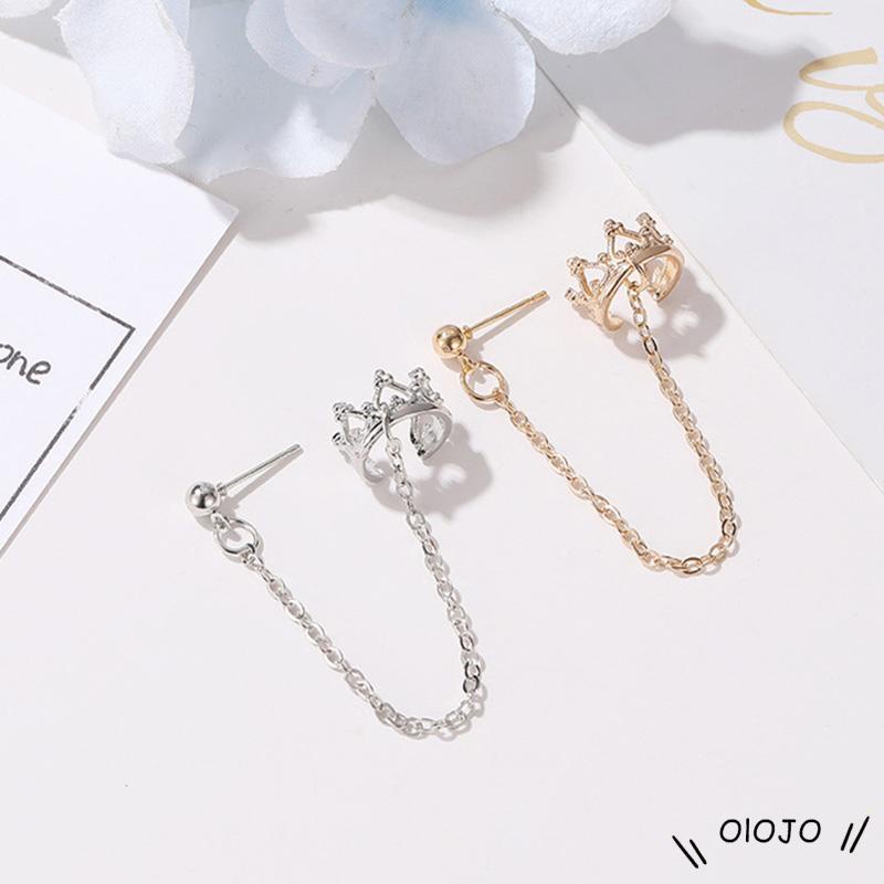 Bông Tai Dáng Dài Hình Chữ U Phong Cách Retro Thời Trang