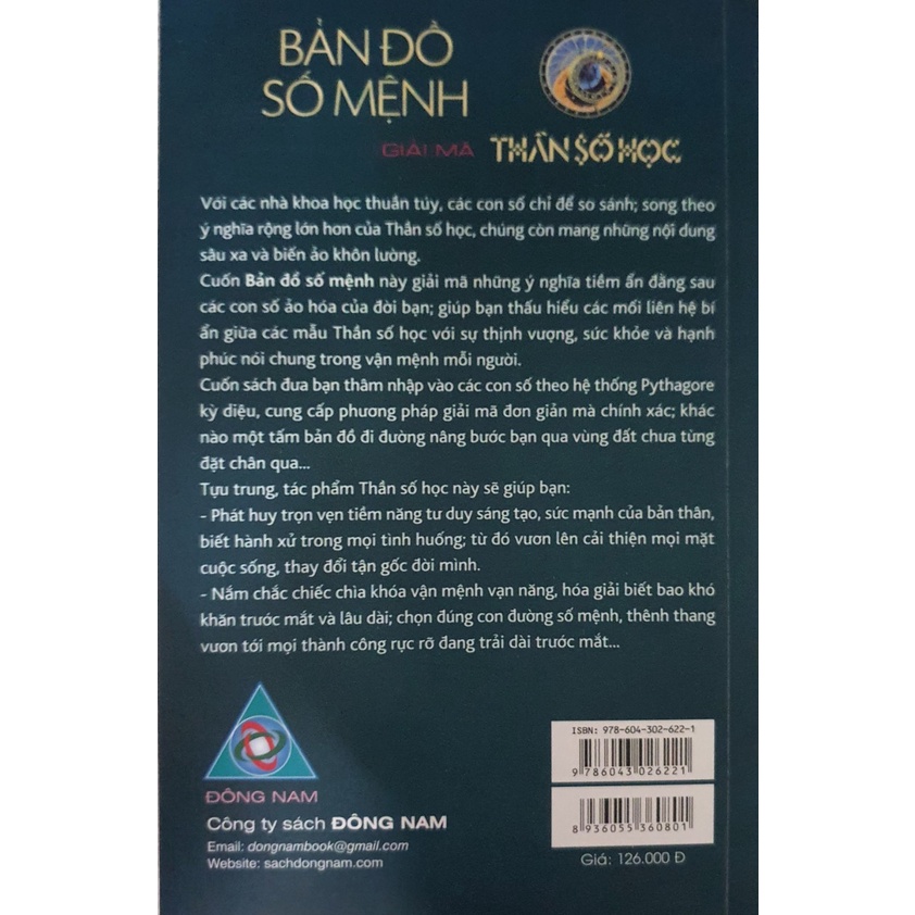 Sách Bản Đồ Số Mệnh - Giải Mã Thần Số Học