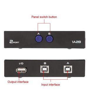 Bộ Chia 1 Máy In Cho 4 Máy Tính Usb 2.0 Switch