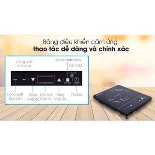 BẾP HỒNG NGOẠI ĐƠN RAPIDO RC-2000ES 2000w