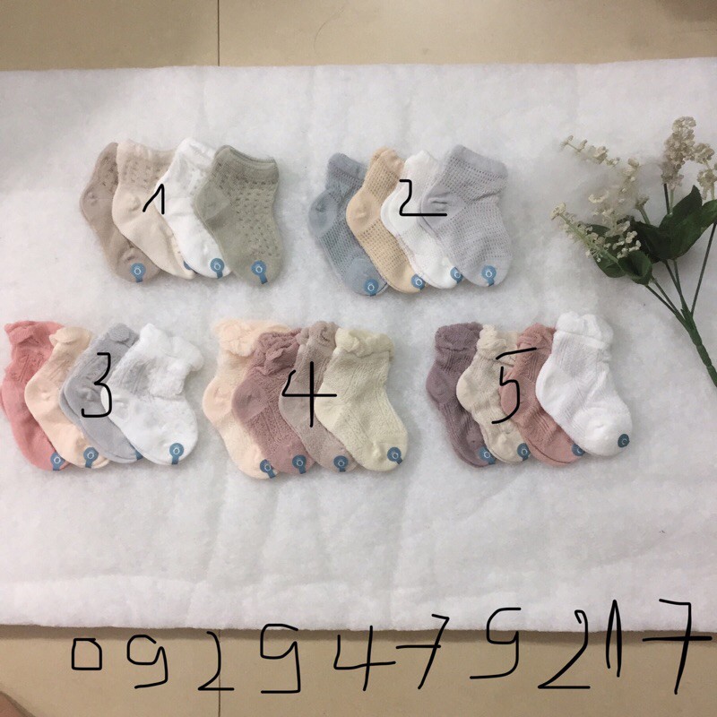 Tất lưới Nemo Baby set 4 đôi hàng đẹp