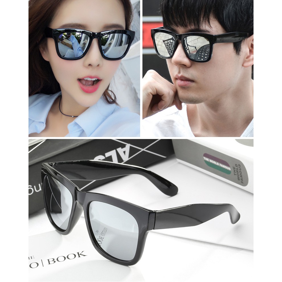 Kính mát thời trang nam nữ sành điệu mắt tráng gương,chống tia UV | BigBuy360 - bigbuy360.vn