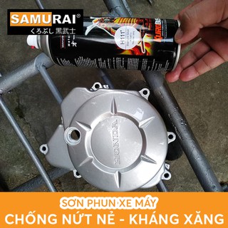 COMBO sơn lốc máy màu bạc H111* xe dream Việt