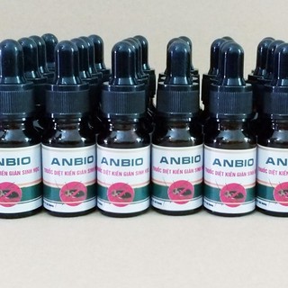 Combo 6 lọ thuốc diệt kiến - gián sinh học anbio chính hãng