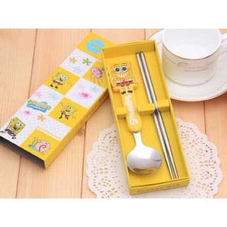 Sét Thìa Đũa Inox  Ăn Dặm Cho Bé  (SP001227 )