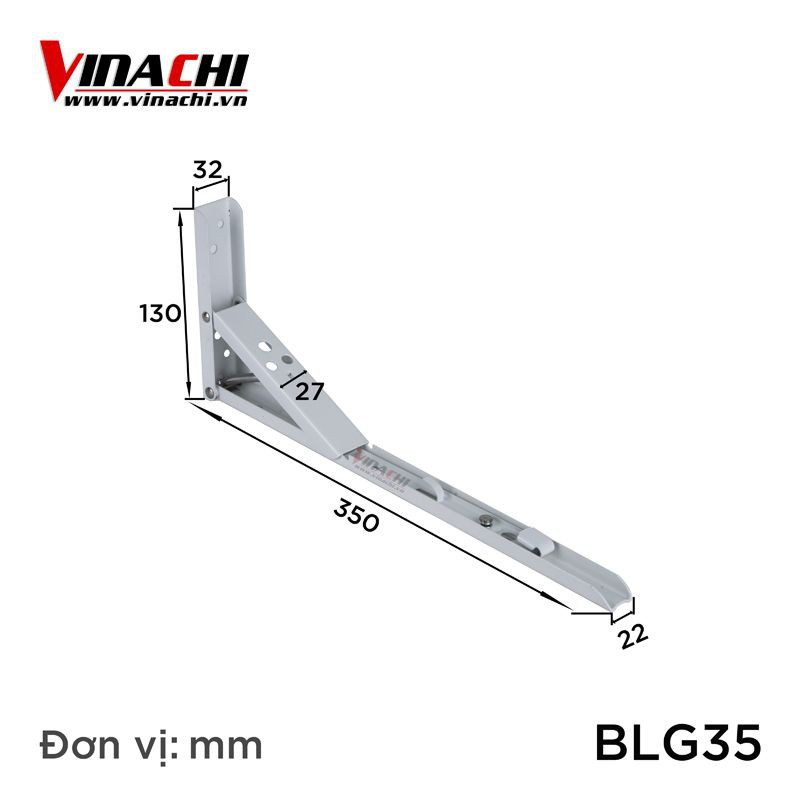 Giá Đỡ, Bản Lề Gập - Giá Đỡ Bản Lề Gập Thông Minh, Bản Lề Gấp Gọn, Giá Đỡ Eke Chân Bàn Gấp Treo Tường Màu Trắng (1 Cặp)