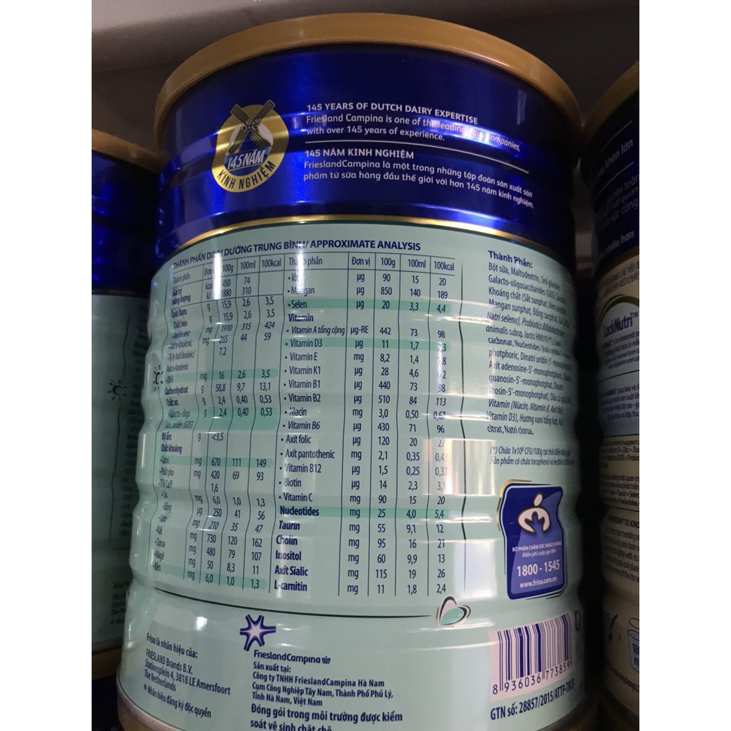 Sữa Friso Gold 4 1,5kg