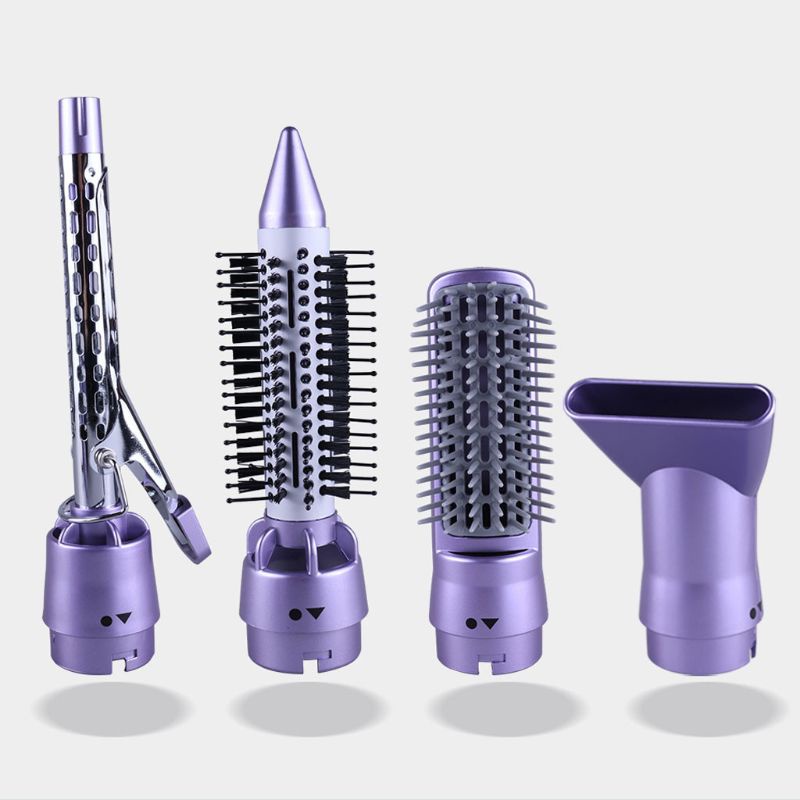 Lược Điện Chải Thẳng / Xoăn / Uốn Tóc 4 Trong 1 Đa Năng YOUYO