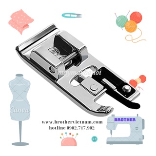 Chân vịt vắt sổ chuyên dùng cho máy may Brother, chân vịt giả vắt sổ