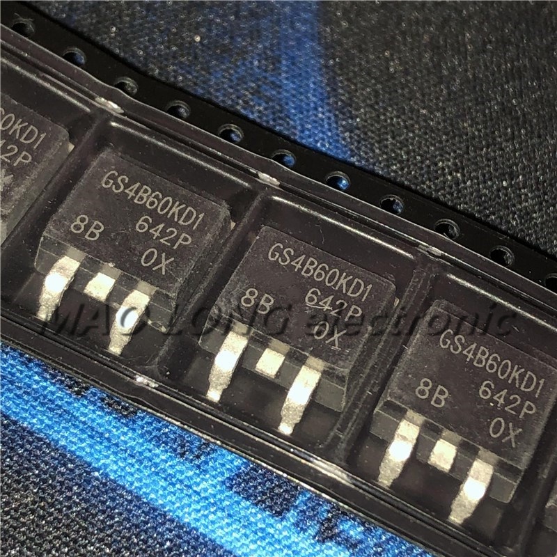 Set 10 Bộ Chỉnh Lưu Nhanh Chóng IRGS4B60KD1 GS4B60KD1 TO-263