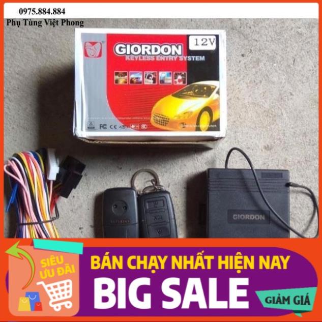 Bộ điều khiển khóa cửa ô tô logo thương hiệu KIA ( Có Video ) - Giá tốt nhất