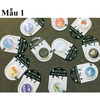 (nhiều mẫu) Nút đỡ điện thoại Popsocket dán ốp lưng điện thoại BTS / BT21 Tata Chimmy