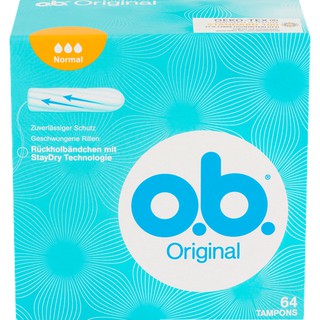 Tampon ob original normal 64 - băng vệ sinh dạng nút nội địa Đức