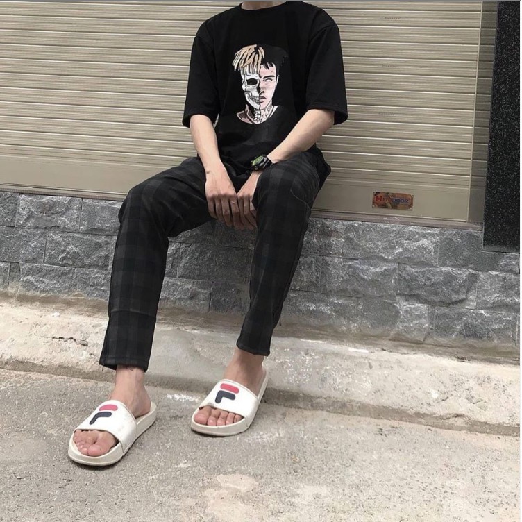 Quần CARO ỐNG SUÔNG NÂU - XÁM ĐEN - ĐEN Nam Nữ Ulzzang Unisex 1hitshop | BigBuy360 - bigbuy360.vn