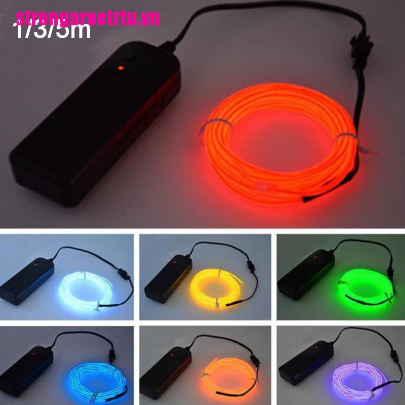 Dây Đèn Led Neon 1 / 3 / 5m Trang Trí Xe Hơi