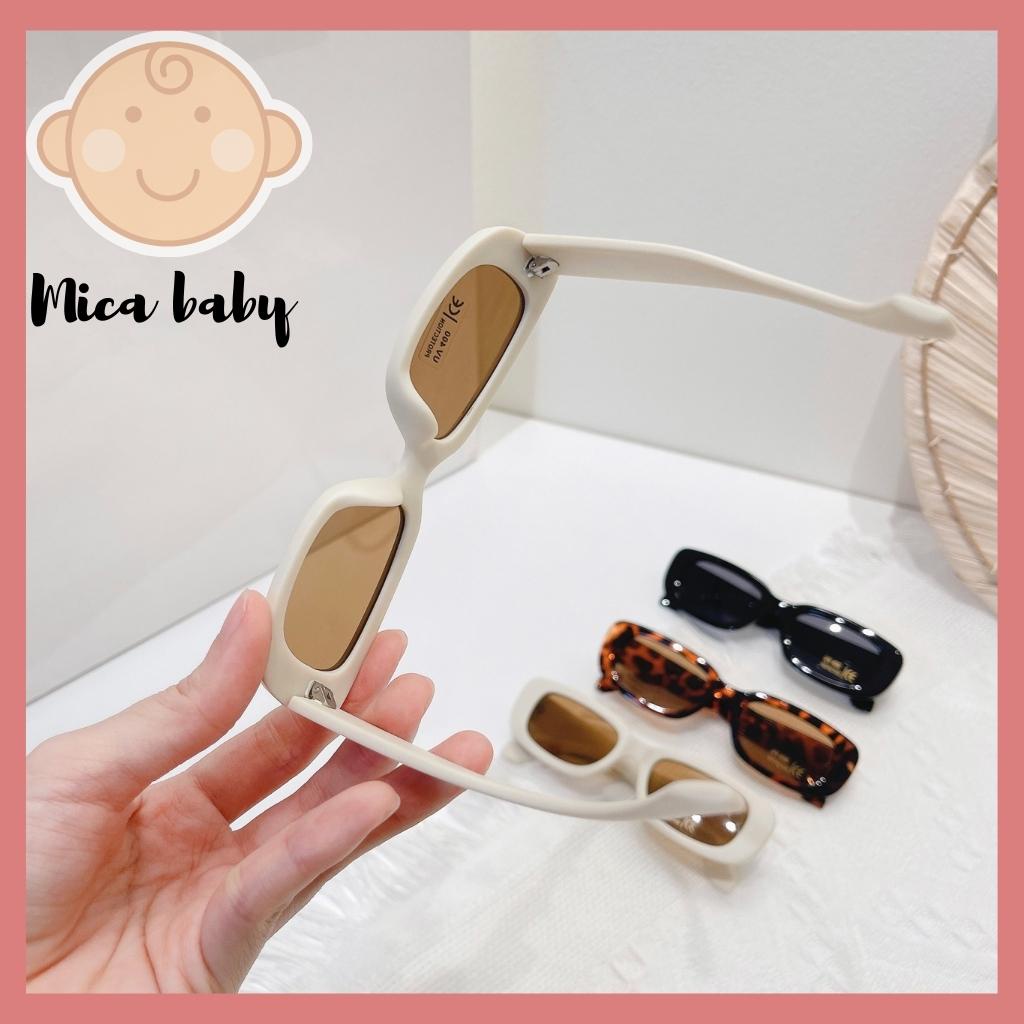 Kính râm thời trang cho bé hình chữ nhật Mica baby K03