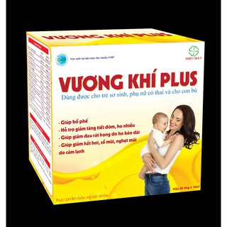 VƯƠNG KHÍ PLUS bổ phế tiêu đờm, giảm ho