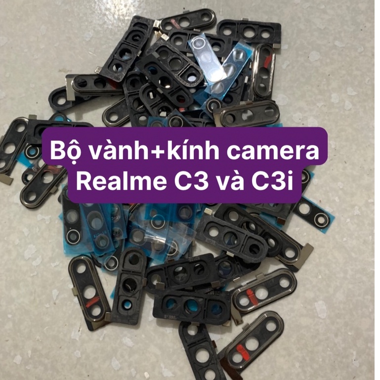 bộ kính camera Realme C3 / C3i dùng chung