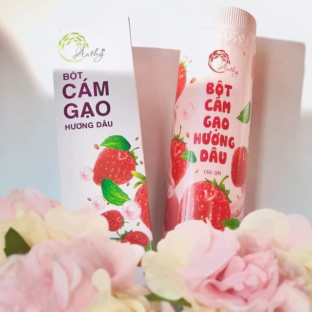 BỘT CÁM GẠO HƯƠNG DÂU ANTHY ORGANIC