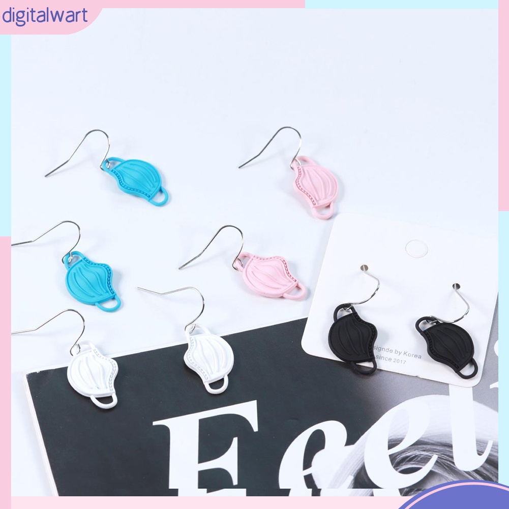 Bông Tai Hình Mặt Hoạt Hình Bằng Hợp Kim Dành Cho Nữ