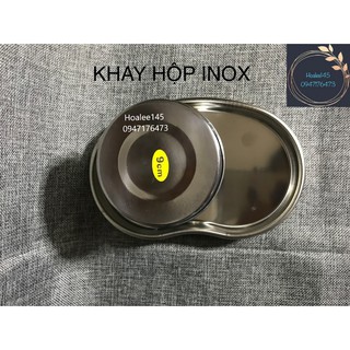 KHAY INOX HẠT ĐẬU, HŨ INOX ĐỰNG BÔNG, DỤNG CỤ PHUN XĂM