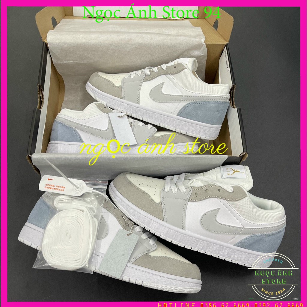 Giày thể thao Air Jordan 1 Low Paris cho nam nữ mẫu hot hit, giày thể thao thấp cổ, jordan 1 cổ thấp