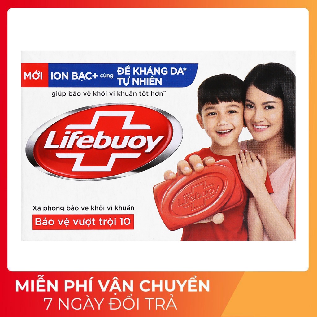 Xà bông cục Lifebuoy bảo vệ vượt trội 90g