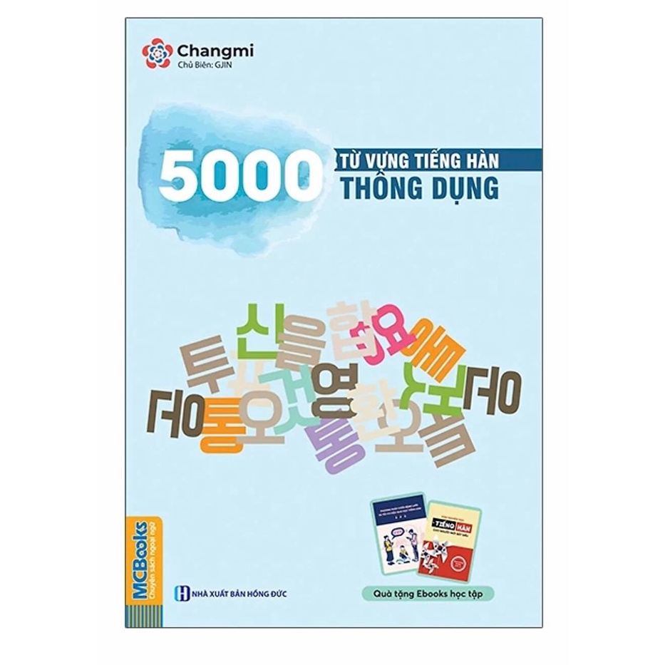 Cuốn sách 5000 Từ Vựng Tiếng Hàn Thông Dụng - Tác giả: The Changmi