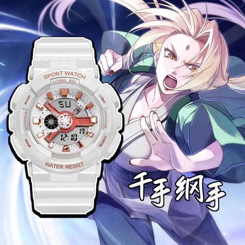Đồng hồ Naruto Ins Wind Tiera King, Men, Men, Girlfriends, dầm
