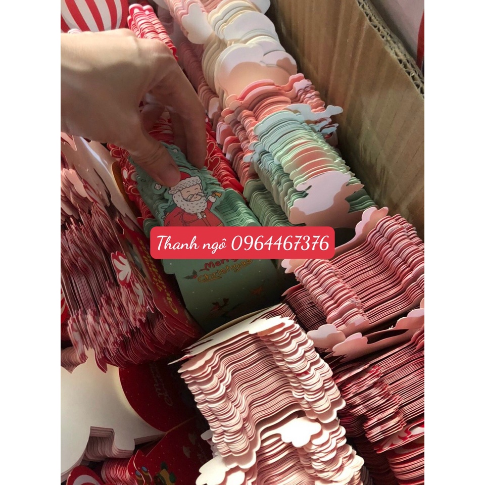 Hộp Đựng Quà Noel ⚡ RẺ VÔ ĐỊCH ⚡ Hộp gói quà tặng trong dịp giáng sinh cho các bé