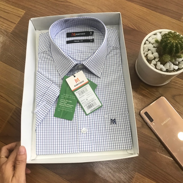 Somi ngắn tay Khatoco sale 30% - chính hãng ( lai bằng)