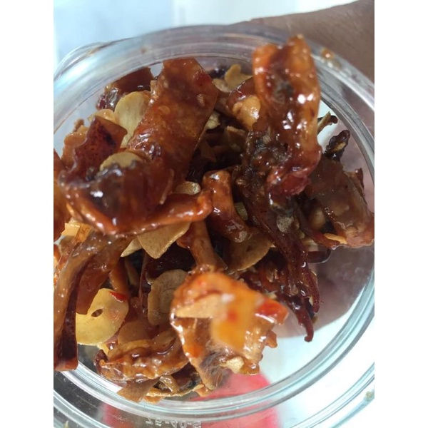 200gr khô mực cháy tỏi