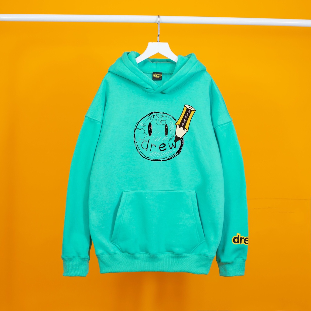 Áo nỉ Hoodie Drew BÚT CHÌ Hogoto shop , Áo hoodie nam nữ nỉ bông cotton