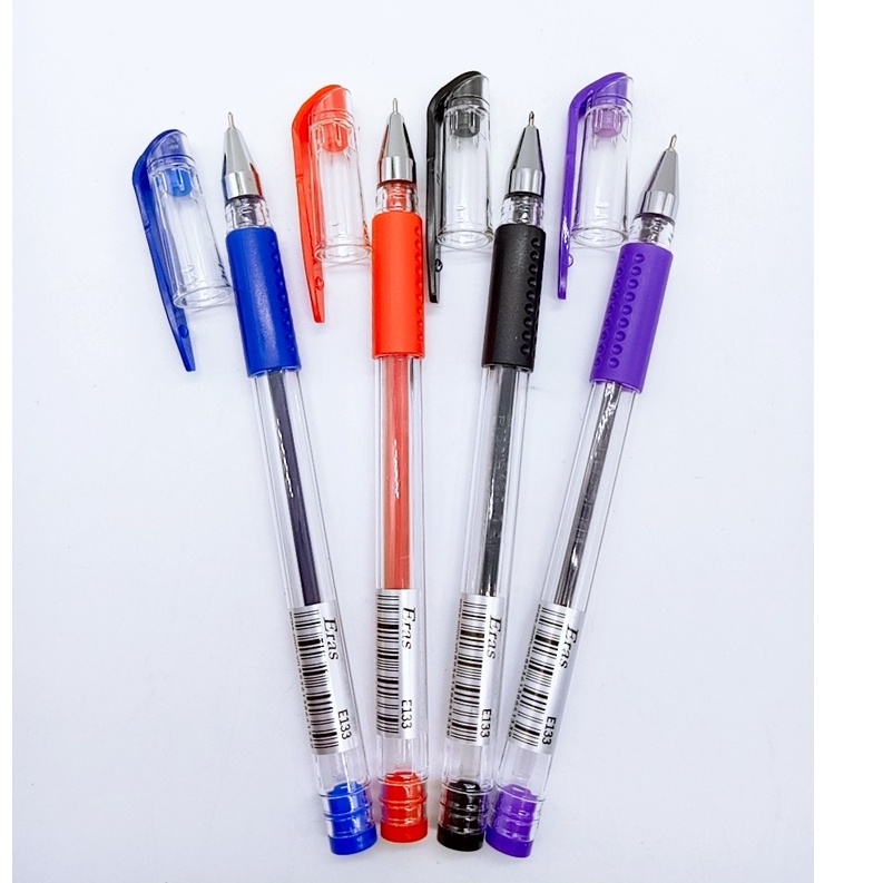 1 hộp Bút Gel Eras E112, Bút nước dành cho học sinh và văn phòng