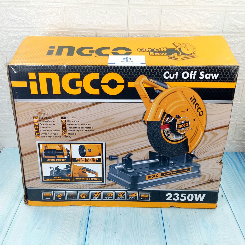 Máy cắt sắt hiệu INGCO COS35538 cs 2350W