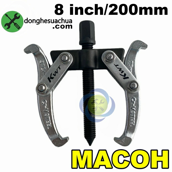 Cảo hai chấu 8 inch/200mm Macoh KWT GSP-8 ĐÀI LOAN