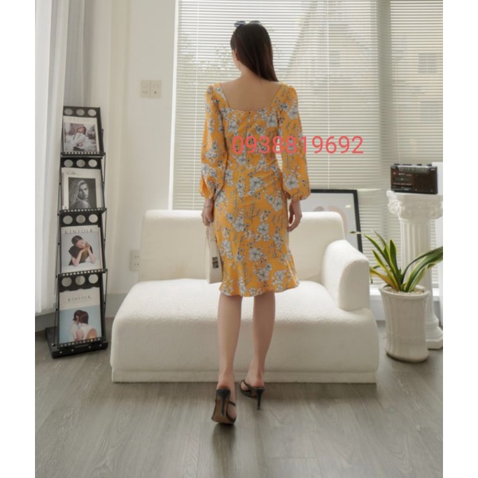 Đầm tay phồng dư xịn có bigsize
