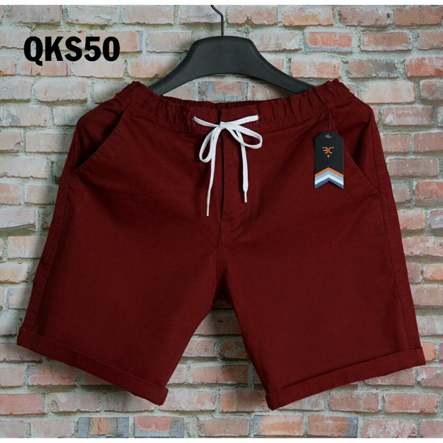 Quần short kaki co giãn