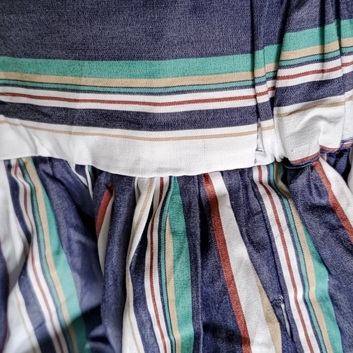 Chân váy suông dáng dài lưng thun có lót 2hand