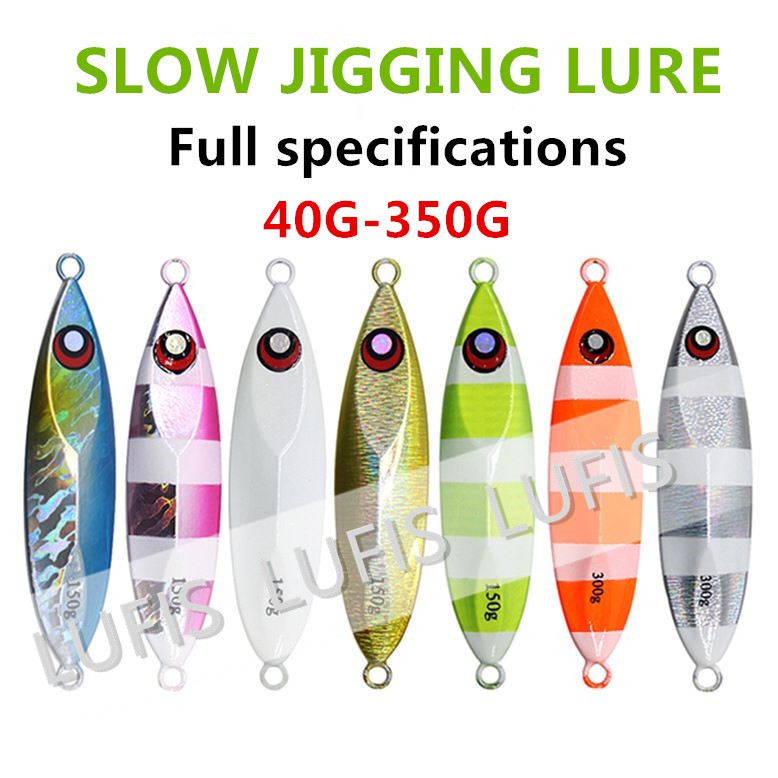 jigging Mồi Câu Cá 10 Màu 150g / 200g / 250g / 300g / 350g Fishing lure
