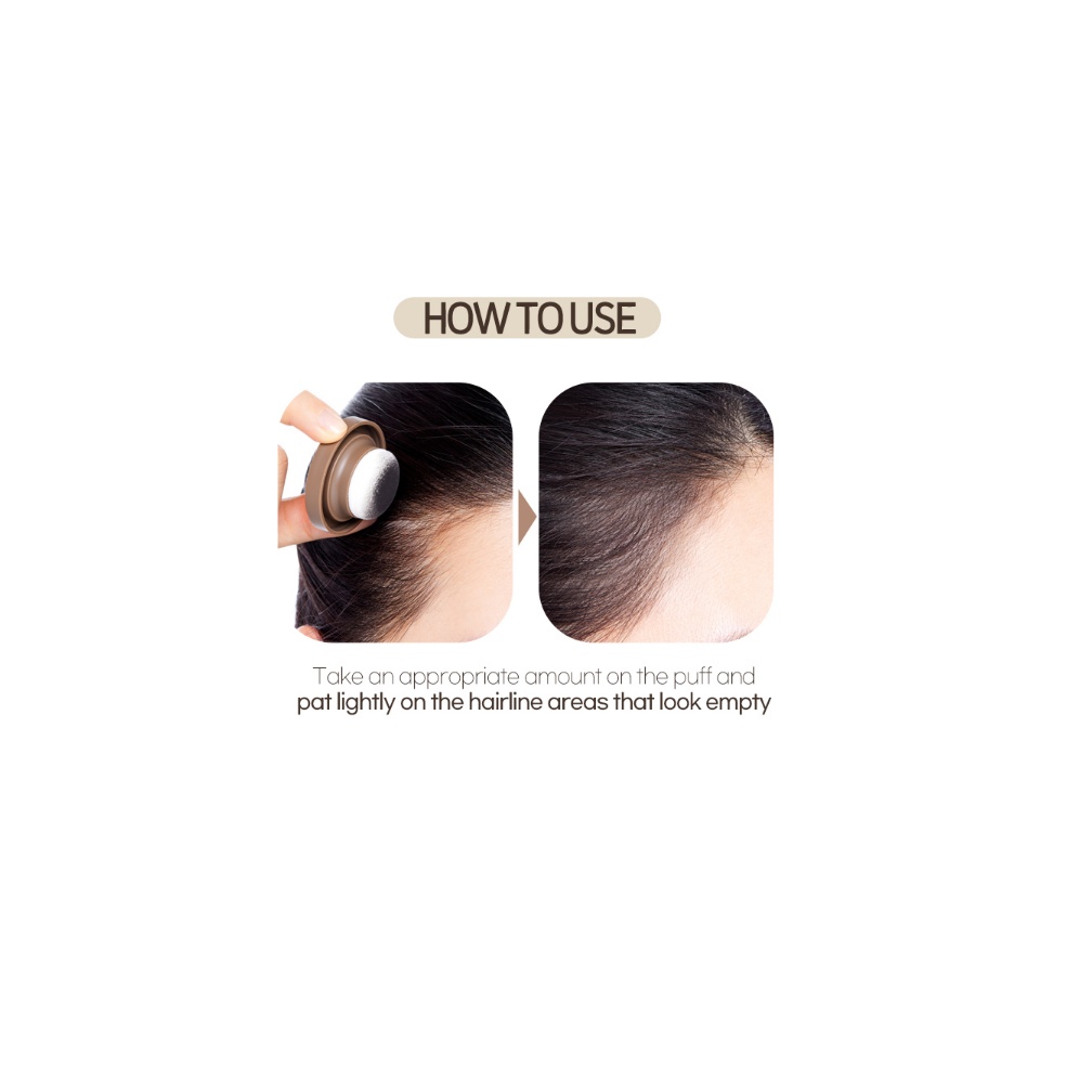 Phấn che khuyết điểm tóc ETUDE pang hair shadow 3.5g